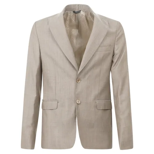 Havana & Co - Abito beige in lana monopetto per uomo | h5091 a5315 15