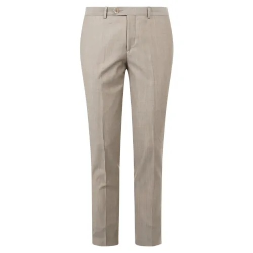 Havana & Co - Abito beige in lana monopetto per uomo | h5091 a5315 15