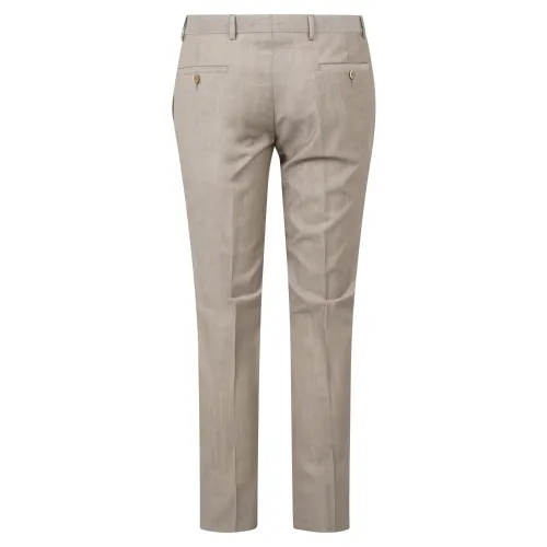 Havana & Co - Abito beige in lana monopetto per uomo | h5091 a5315 15