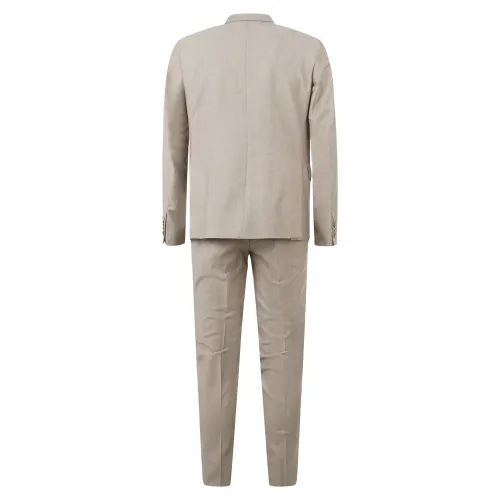 Havana & Co - Abito beige in lana monopetto per uomo | h5091 a5315 15