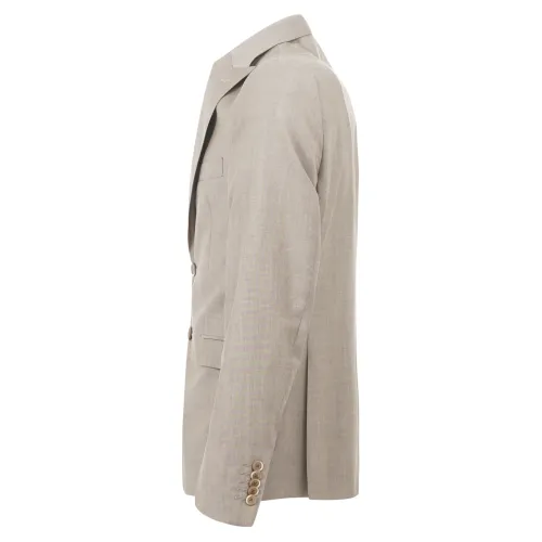 Havana & Co - Abito beige in lana monopetto per uomo | h5091 a5315 15