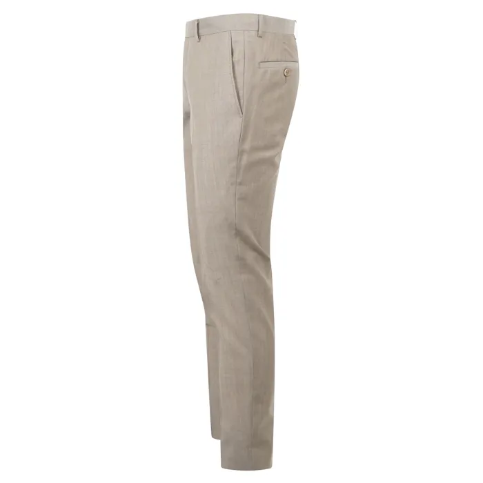 Havana & Co - Abito beige in lana monopetto per uomo | h5091 a5315 15
