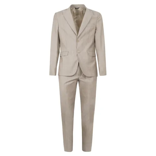 Havana & Co - Abito beige in lana monopetto per uomo | h5091 a5315 15