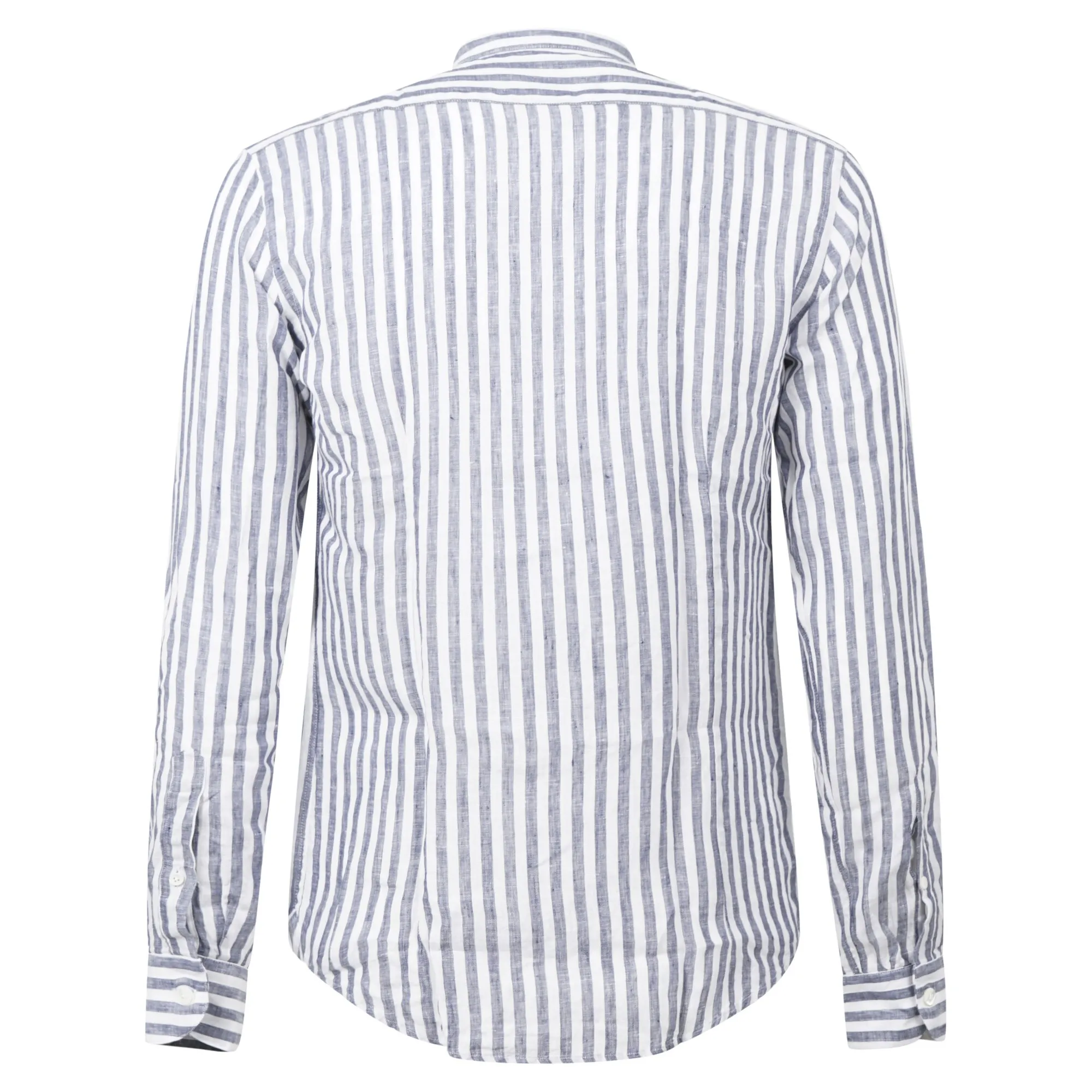 Camicia Misto Lino Manica Lunga Risvoltabile Con Colletto Coreana Bambino Mayoral