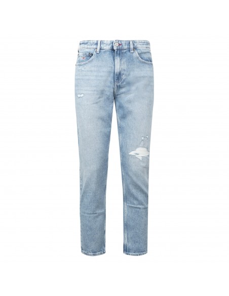 Tommy Jeans - Jeans denim 5 tasche con rotture per uomo | dm0dm13892 1a5