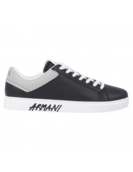 Armani Exchange - Sneakers nera in pelle per uomo | xux145 xv598 m587