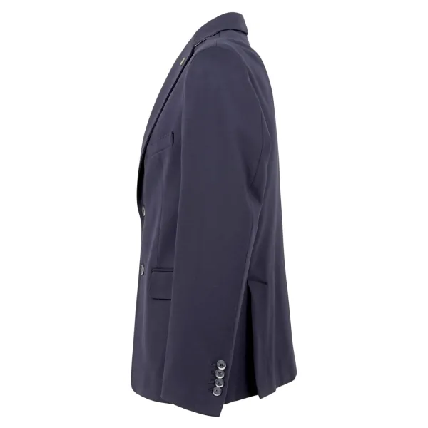 Havana & Co - Giacca blu monopetto in jersey dr4 per uomo | h2449d4j t9347e 50 2