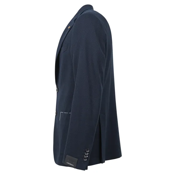 Sartoria Latorre - Giacca blu lavorata per uomo | jf84 je5133/6 2