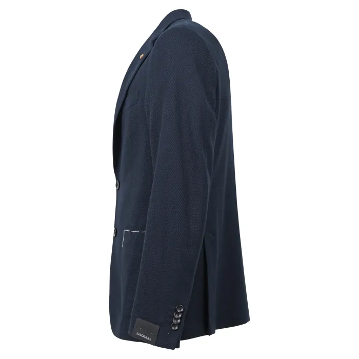 Sartoria Latorre - Giacca blu lavorata per uomo | jf84 je5133/6