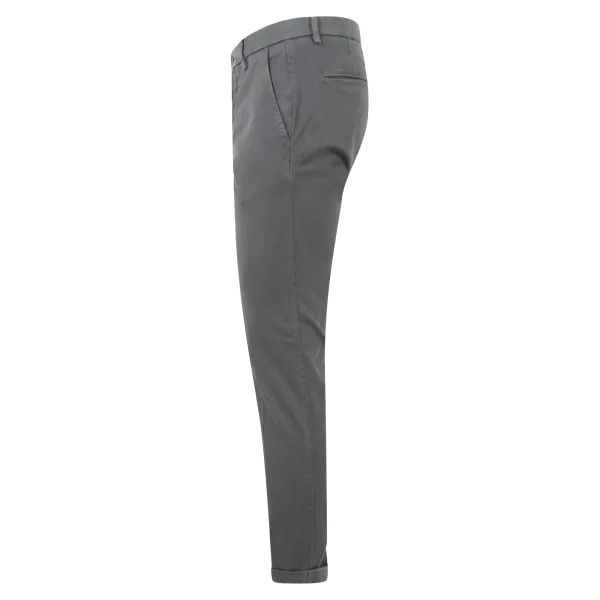 Luca Bertelli - Pantalone grigio tasca a filo slim fit per uomo | p1904tom 2