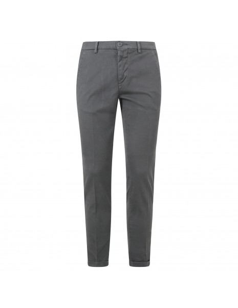 Luca Bertelli - Pantalone grigio tasca a filo slim fit per uomo | p1904tom