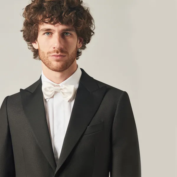 Sartoria Latorre Cerimonia - Abito Smoking rever a lancia per uomo |  2