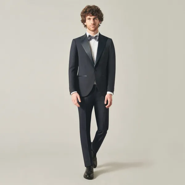 Sartoria Latorre Cerimonia - Abito Smoking rever a lancia per uomo | 