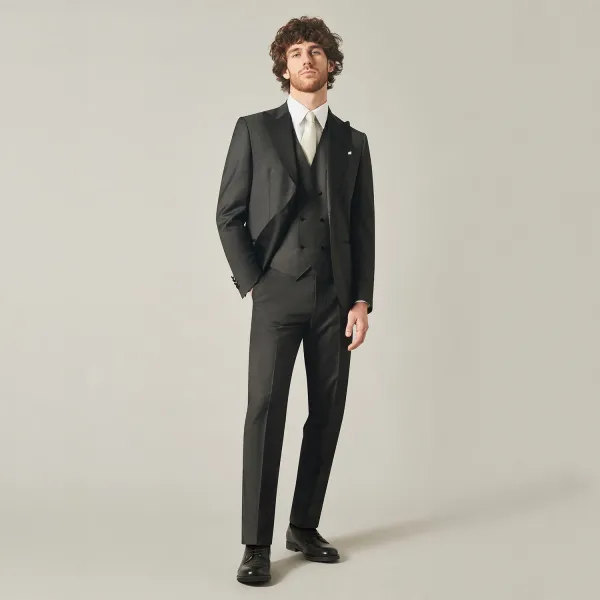 Sartoria Latorre Cerimonia - Abito Smoking rever a lancia per uomo | 