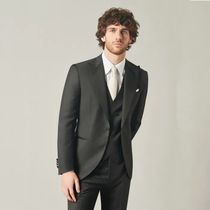 Sartoria Latorre Cerimonia - Abito Smoking rever a lancia per uomo | 