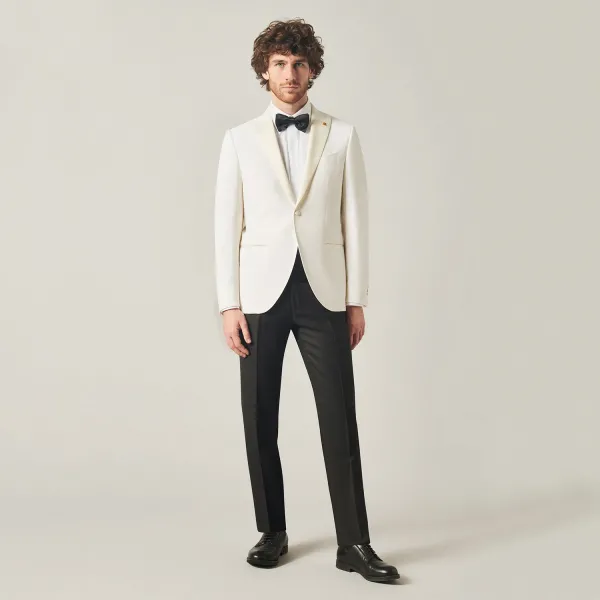 Sartoria Latorre Cerimonia - Abito Smoking rever a lancia per uomo | 