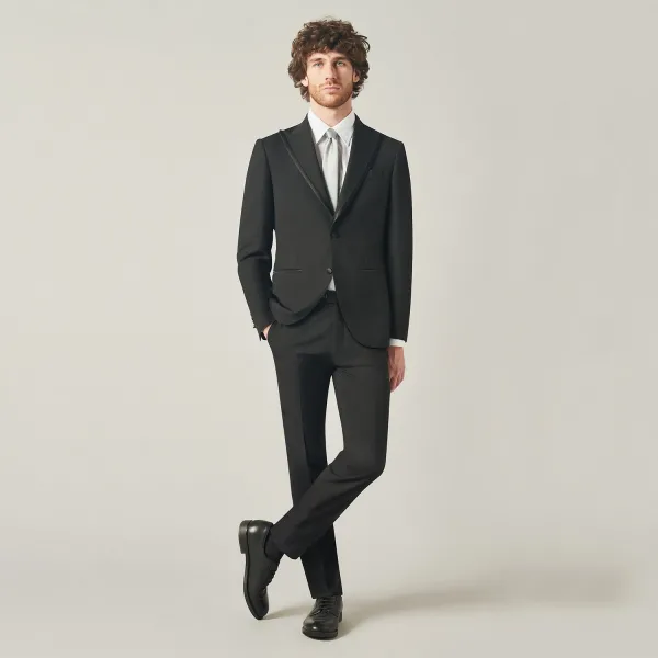 Sartoria Latorre Cerimonia - Abito Smoking rever a lancia per uomo | 