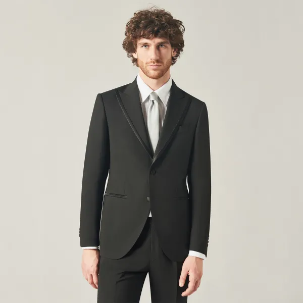 Sartoria Latorre Cerimonia - Abito Smoking rever a lancia per uomo |  2
