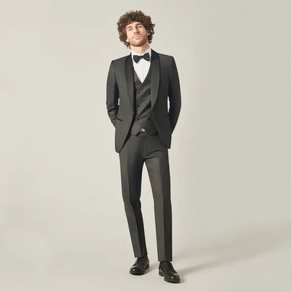 Sartoria Latorre Cerimonia - Abito Smoking sciallato per uomo | 