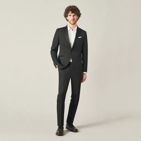 Sartoria Latorre Cerimonia - Abito Smoking rever a lancia per uomo | 