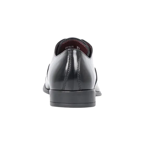 Antica Cuoieria - Stringata derby pelle nera per uomo | 22545-l-s67