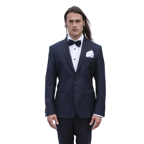 Angelo Toma - Abito smoking con rever sciallato per uomo | 