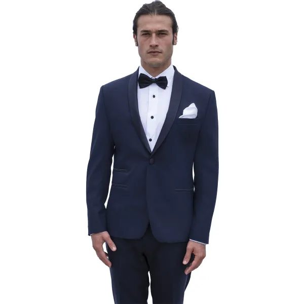 Angelo Toma - Abito smoking con rever sciallato per uomo | 