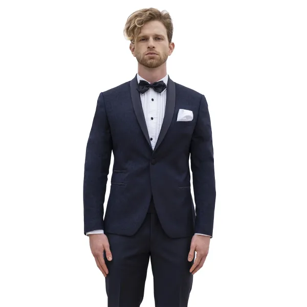 Angelo Toma - Abito smoking con rever sciallato per uomo | 