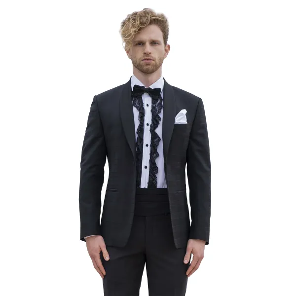 Angelo Toma - Abito Smoking con rever sciallato per uomo | 