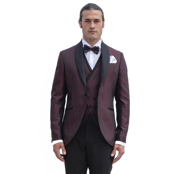 Angelo Toma - Abito smoking con rever sciallato per uomo | 