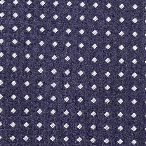 Altea - Cravatta blu con pois ricamati per uomo | 2221350 06 ticino