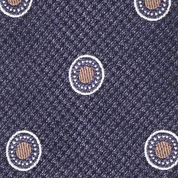 Altea - Cravatta blu con pois per uomo | 2311219 04 ticino 2