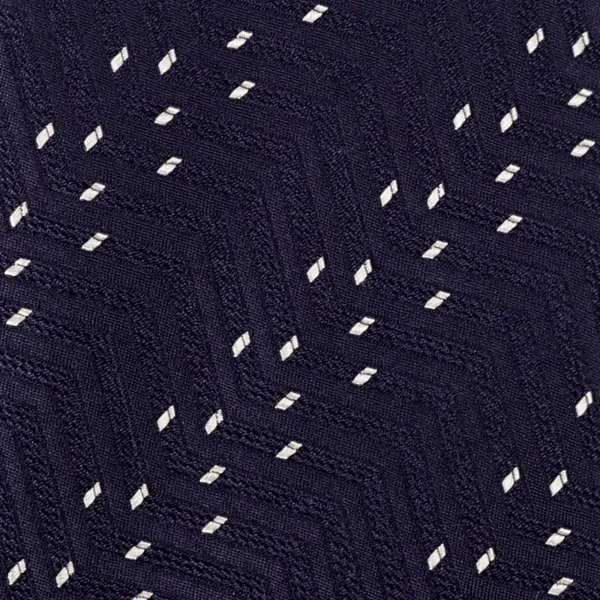 Altea - Cravatta blu con motivo geometrico per uomo | 2312404 02 nilo 2