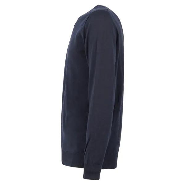 +39 Masq - Maglione girocollo blu in cotone per uomo | masq1000-14-00 650blu 2