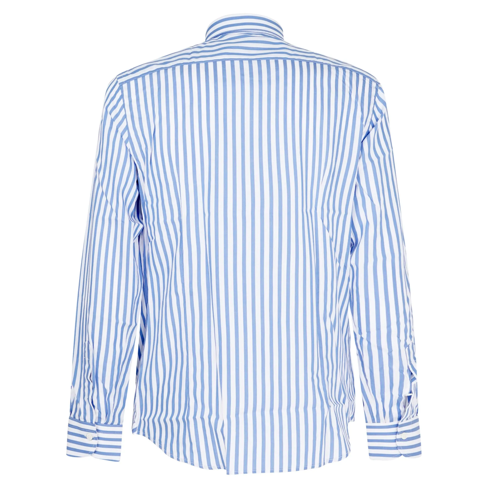 Camicia A Righe Elegante Camicia Uomo Elegante Slim Fit A Righe, Maniche Lunghe - Per Lavoro E Occasioni Casual, Marca T.O.P. Business Casual Cotone
