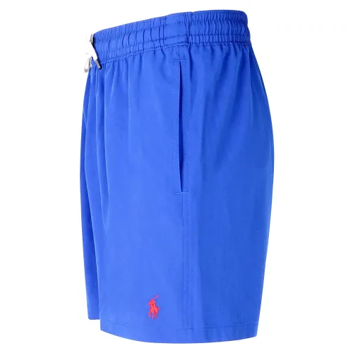 Polo Ralph Lauren - Bermuda mare blu con logo ricamato per uomo | 710907255003