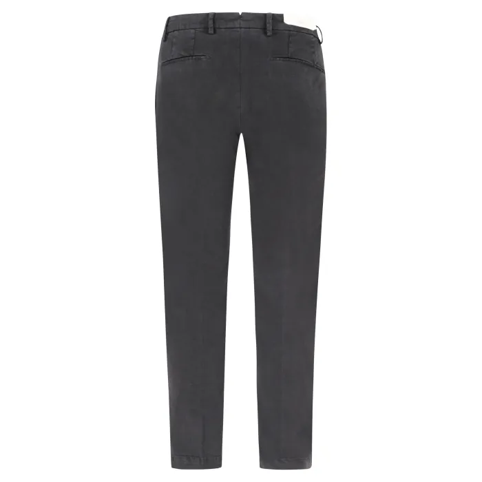 Briglia 1949 - Pantalone nero tasca a filo in cotone per uomo | bg04 423008