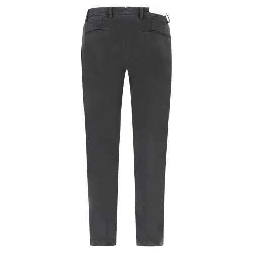 Briglia 1949 - Pantalone nero tasca a filo in cotone per uomo | bg04 423008