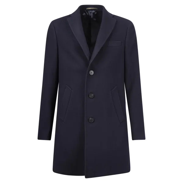 Pal Zileri - Cappotto blu monopetto per uomo | rp900680k-d8493 01