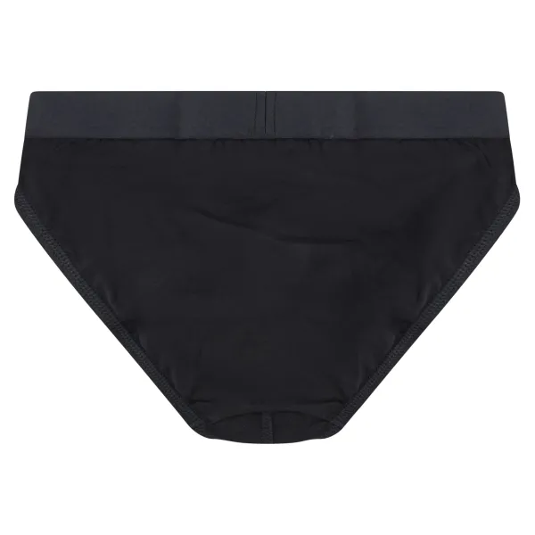 Dsquared2 - Slip nero con elastico logato verde per uomo | d9l614870 004 nero 2