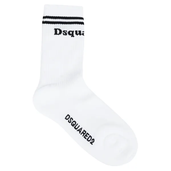 Dsquared2 - Calzini bianchi con logo per uomo | dfv172850 bianco