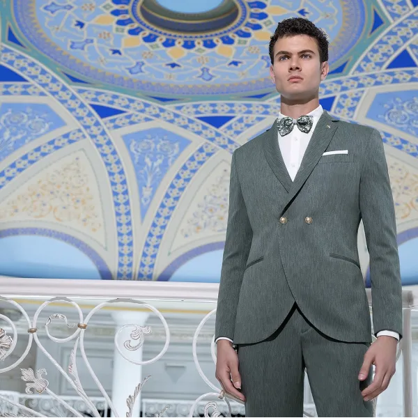 Angelo Toma - Abito smoking con rever classico per uomo | 