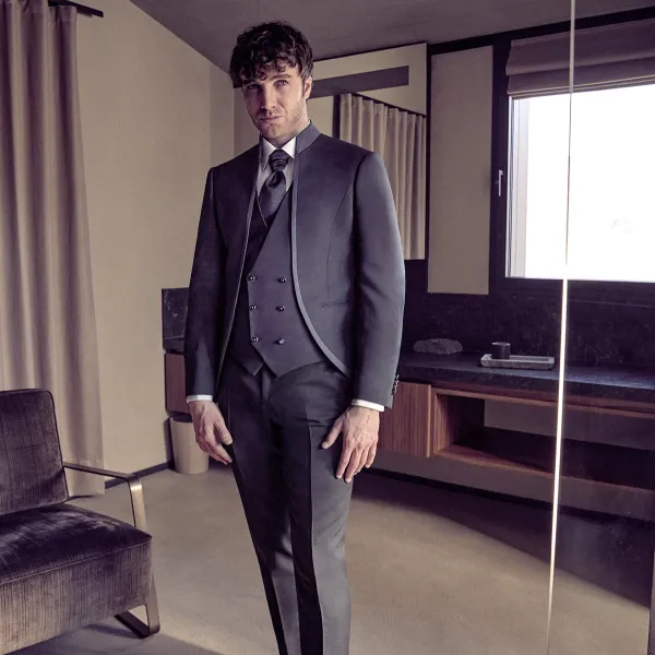 Luigi Bianchi Cerimonia - Abito coreano per uomo | 