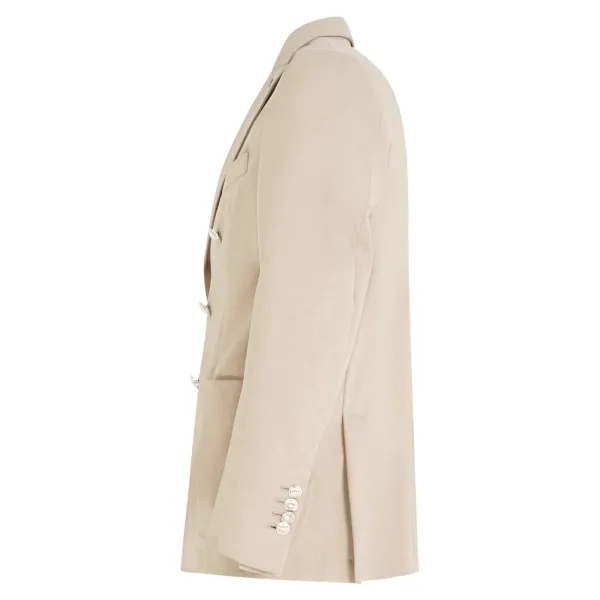 Ungaro Paris - Giacca beige doppiopetto in jersey di cotone per uomo | u2022 2