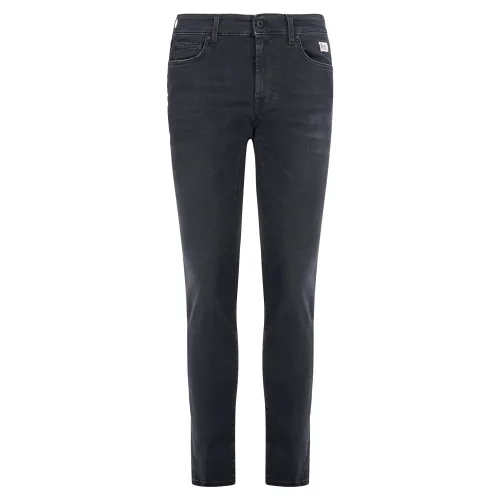 Roy Roger's - Jeans 517 nero 5 tasche skinny fit per uomo | rru076n0960066 c998