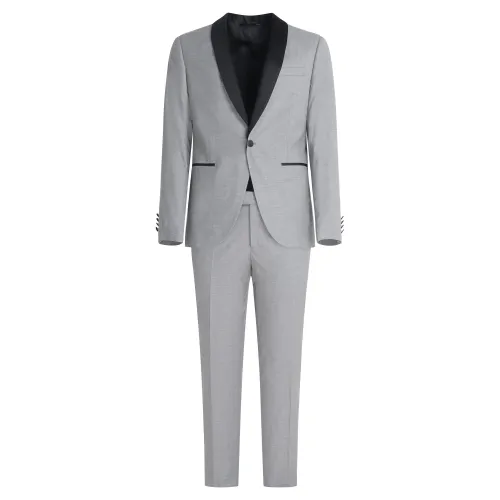 Paoloni - Abito completo smoking grigio per uomo | a468cy 241201 96grigio