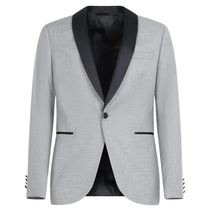 Paoloni - Abito completo smoking grigio per uomo | a468cy 241201 96grigio