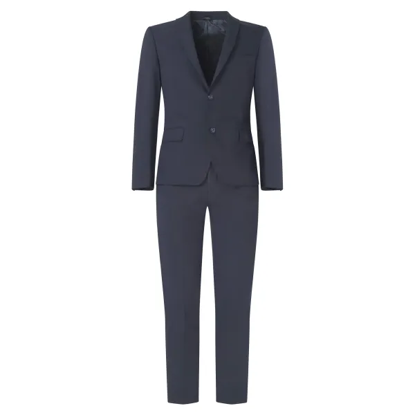 Ungaro Paris - Abito completo blu monopetto per uomo | u5015 a5196 50blu