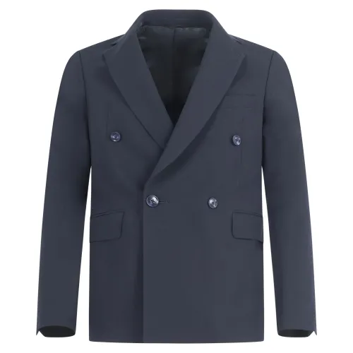 Ungaro Paris - Abito completo blu doppiopetto basso per uomo | u5035 a5196 50blu