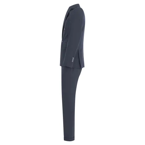 Ungaro Paris - Abito completo blu doppiopetto basso per uomo | u5035 a5196 50blu